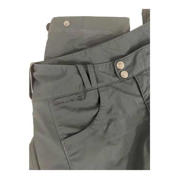 Merrell Aeroblock Women Black Pants Size 8 Hiking Active Flap-Pockets Outdoor - Picture 8 of 14